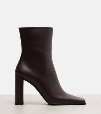 Leather ankle boots | Alaïa