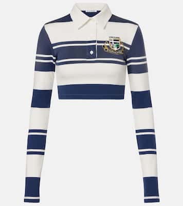 Cropped-Polopullover aus Baumwolle | Acne Studios
