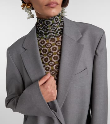 Blazer aus einem Wollgemisch | Dries Van Noten