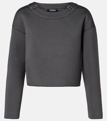 Verziertes Sweatshirt aus Jersey | 'S Max Mara