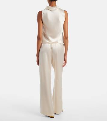 Top Barb aus Satin | Leset