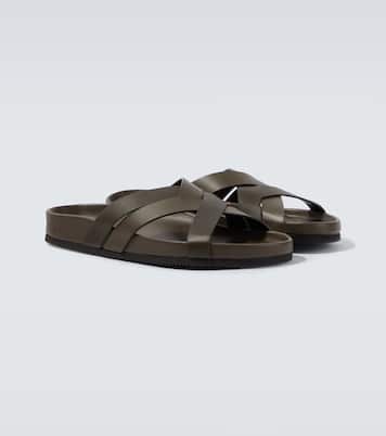Leather slides | Tom Ford