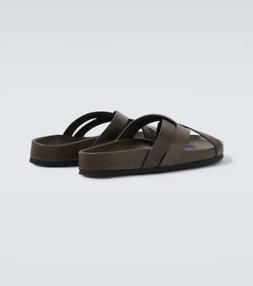 Leather slides | Tom Ford