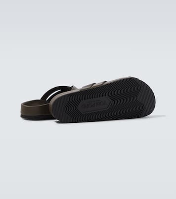 Leather slides | Tom Ford