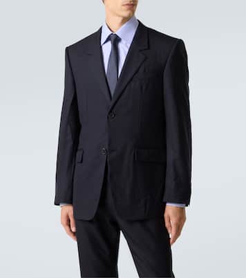 Blazer rayé en laine | Balenciaga