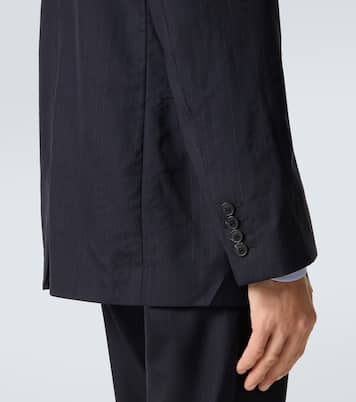 Blazer rayé en laine | Balenciaga