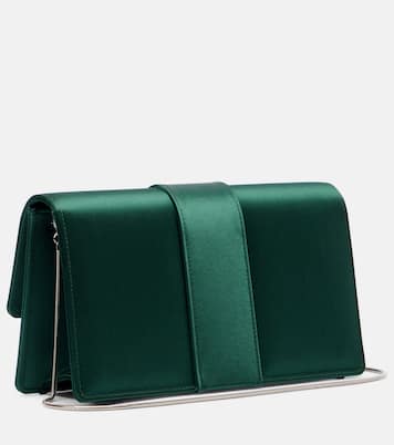 Maycap embellished satin clutch | Manolo Blahnik