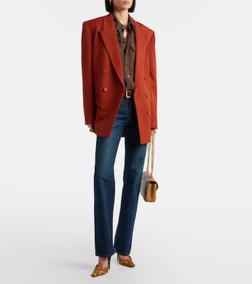 Loulou Small leather shoulder bag | Saint Laurent