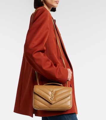 Loulou Small leather shoulder bag | Saint Laurent
