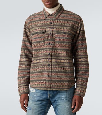 Hector wool-blend overshirt | RRL