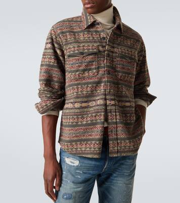 Hector wool-blend overshirt | RRL