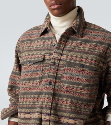 Hector wool-blend overshirt | RRL
