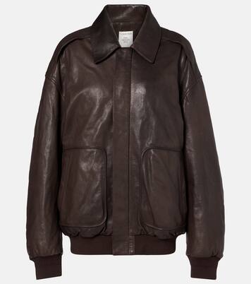 Johnson leather bomber jacket | Calvin Klein Collection