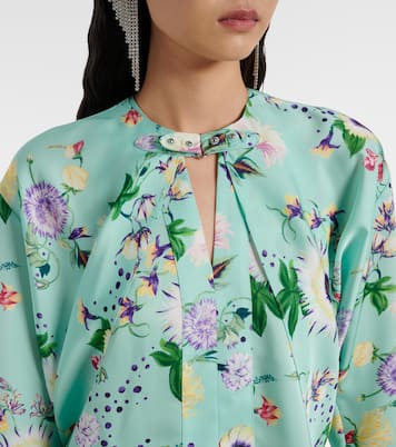 Bluse aus Satin | Rabanne