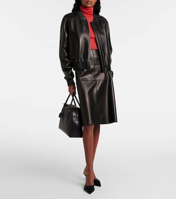 Midirock Niven aus Leder | Joseph