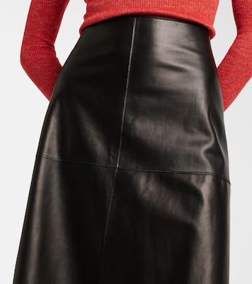 Midirock Niven aus Leder | Joseph