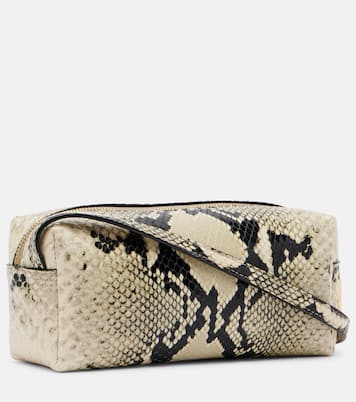 Kye Mini snake-effect leather crossbody bag | Khaite