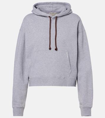 Cropped-Hoodie aus Baumwolle | JW Anderson