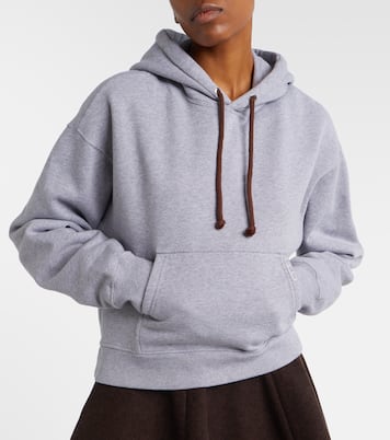 Cropped-Hoodie aus Baumwolle | JW Anderson