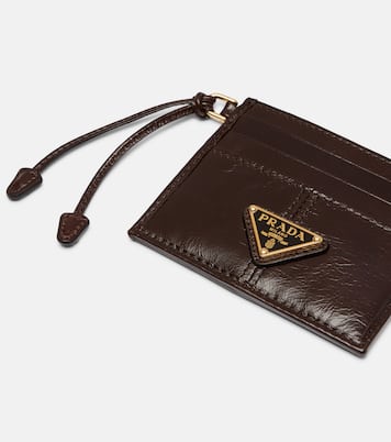 Leather card holder | Prada