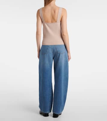 Logo wool and cashmere tank top | Givenchy