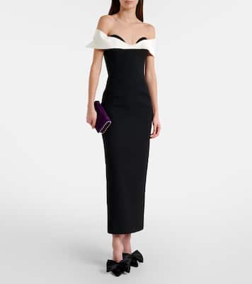 Jacqueline off-shoulder midi dress | The New Arrivals Ilkyaz Ozel