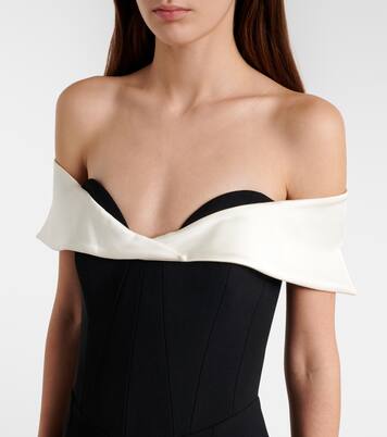 Jacqueline off-shoulder midi dress | The New Arrivals Ilkyaz Ozel