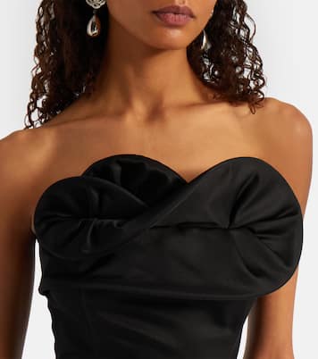 Bustier-Top aus Wolle und Seide | Magda Butrym