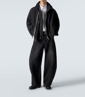 Blouson aus Denim mit Twill | Sacai