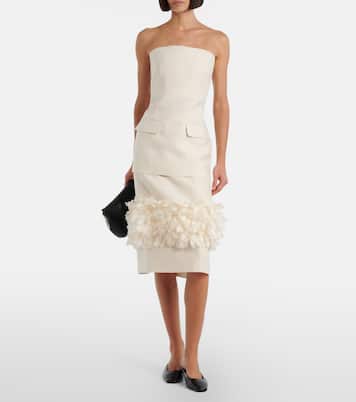 Wool and silk top | Toteme