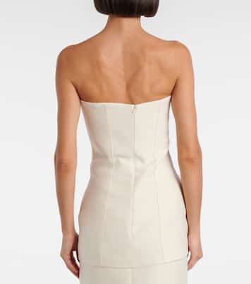 Wool and silk top | Toteme