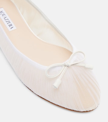 Ballerines Voile en tulle et cuir | Aquazzura