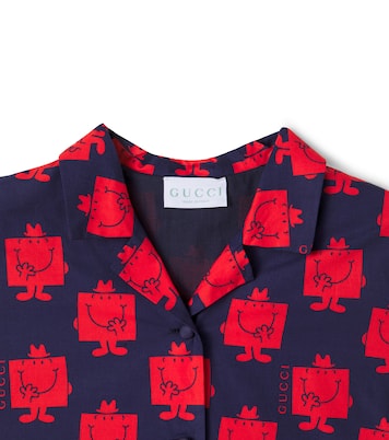x Mr. Men Little Miss – Robe en coton | Gucci Kids