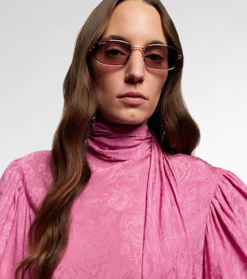 Bamboo rectangular sunglasses | Gucci