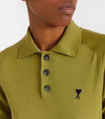 Ami De Cœur wool polo shirt | Ami Paris