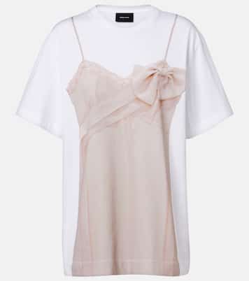 Camiseta de jersey de algodón | Simone Rocha