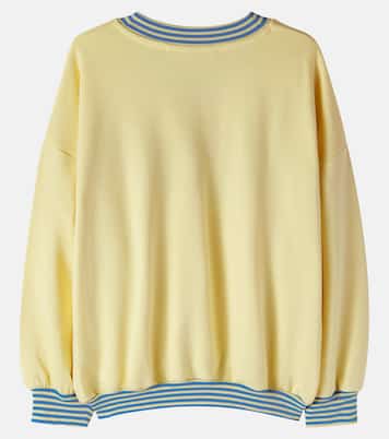 Sweatshirt To The Moon aus Baumwoll-Jersey | Mini Rodini