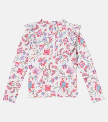 Yanika floral rashguard top | Louise Misha