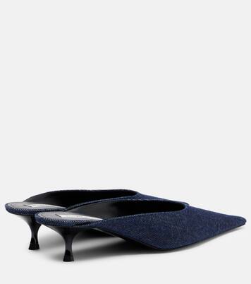 Sloan denim mules | Victoria Beckham