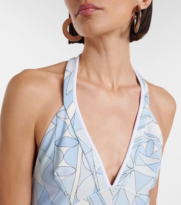 Manuba halterneck jersey romper | Pucci