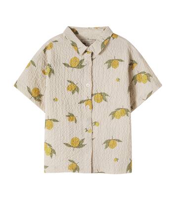 Elliot printed cotton seersucker shirt | Konges Sløjd