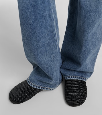 Babouche woven leather loafers | JW Anderson