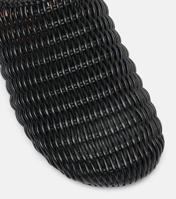 Babouche woven leather loafers | JW Anderson