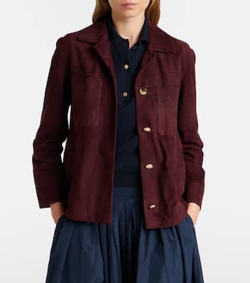 Suede blouson jacket | 'S Max Mara