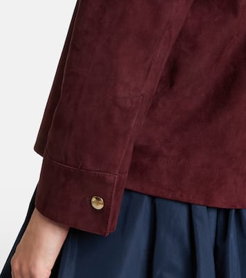 Suede blouson jacket | 'S Max Mara