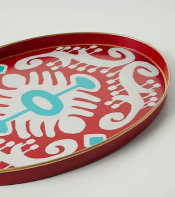 Ikat iron tray | Les-Ottomans