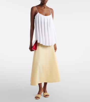 Voile open-back jersey top | Jacquemus