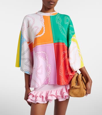 Hippocampe印花棉质针织T恤 | Jacquemus