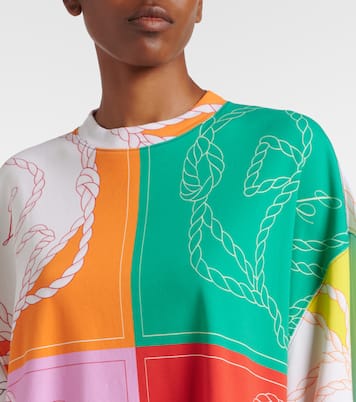 Hippocampe印花棉质针织T恤 | Jacquemus