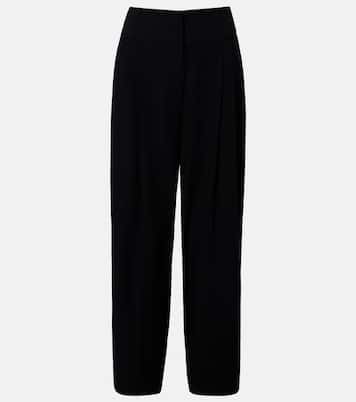 Pleated cotton wide-leg pants | Toteme